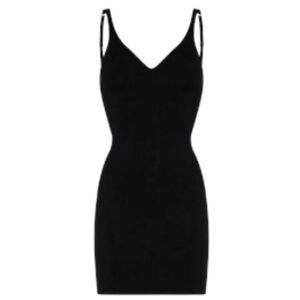 NWT Wolford 3W Skin Series Shapewear Tank Style Dress in Black 52669 7005 sz 38